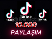 TİKTOK KALİTELİ 10.000 PAYLAŞIM