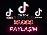 TİKTOK KALİTELİ 10.000 PAYLAŞIM