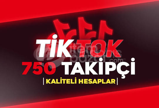 Tiktok Kaliteli 750 takipçi ⭐ GARANTİLİ ⭐ Tiktok Kaliteli 750 takipçi ⭐ GARANTİLİ ⭐