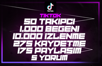 ⭐6X [GARANTİLİ] TİKTOK KEŞFET ETKİLİ PAKET⭐