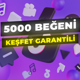 TİKTOK KEŞFET ETKİLİ 5.000 BEĞENİ