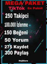 Tiktok Keşfet Etkili Mega Paket 