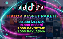 TİKTOK KEŞFET PAKATİ 1 TİKTOK KEŞFET PAKATİ 1
