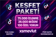 TİKTOK KEŞFET PAKET | HEMEN TESLİM