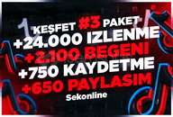 ⭐️ TİKTOK | KEŞFET PAKET #3 ⭐️