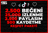 TİKTOK KEŞFET PAKETİ 1 | GARANTİ
