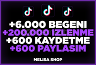 ⭐8X TİKTOK KEŞFET PAKETİ⭐