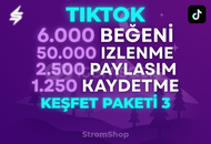 TİKTOK KEŞFET PAKETİ 3 | GARANTİ