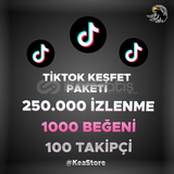 [EN İYİSİ] Tiktok Keşfet Paketi K&S