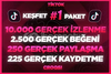 ⭐ TİKTOK KEŞFET PAKETİ #1 ⭐