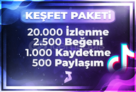 Tiktok Keşfet Paketi #2 | Garantili
