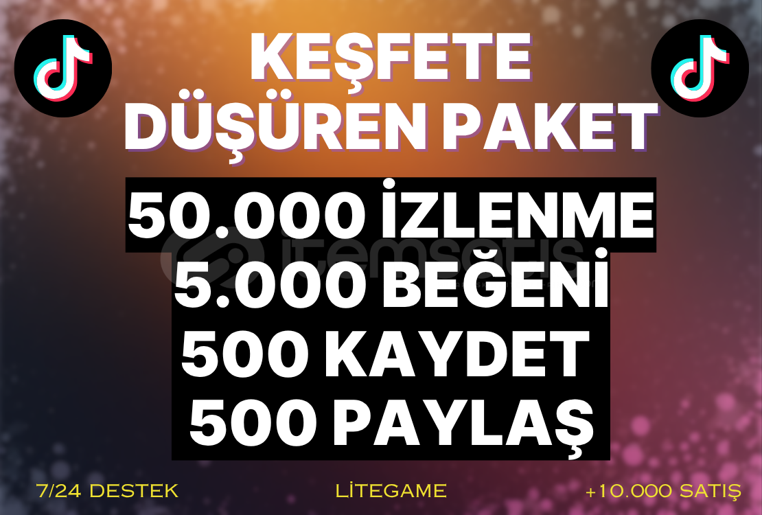 ⭐TİKTOK ⭐KEŞFETTESİN PAKETİ⭐ ⭐TİKTOK ⭐KEŞFETTESİN PAKETİ⭐