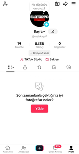 ✨Tiktok Live Studio Aktif 8500 Takipçili Hesap
