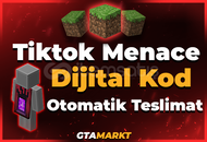 ⭐Tiktok Menace Cape⭐Dijital Kod Minecraft⭐