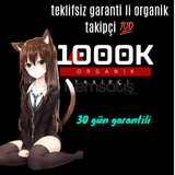 TİKTOK ORGANİK 1000 TAKİPÇİ GARANTİ TELİFSİZ ????