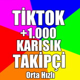 TikTok Takipçi | 1K | Orta Hız 