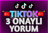 TikTok Türk 3 Mavi Tikli Yorum - Keşfet Etkili