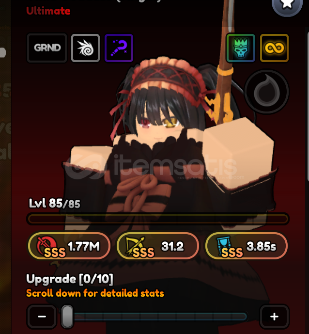 Time Goddess evolve (Kurumi) Time Goddess evolve (Kurumi)
