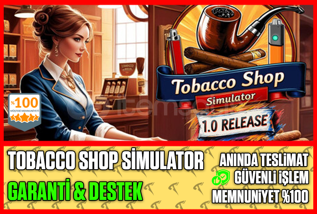 ⭐️☘️Tobacco Shop Simulator + Garanti❤️ ⭐️☘️Tobacco Shop Simulator + Garanti❤️