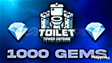 ????Toilet Tower Defense 1000 Gems????
