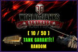 ⭐Toplam [ 10-50 ] Tank Grantili Random hesap !