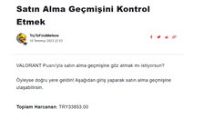 Toplam 33853 Tl Yatırılmış Hesap 