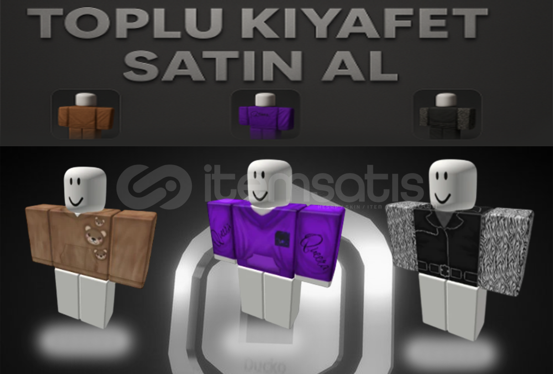 ✅ Toplu Kıyafet Satın AL !! ✅❤️ (3 Özel Parça) ✅ Toplu Kıyafet Satın AL !! ✅❤️ (3 Özel Parça)