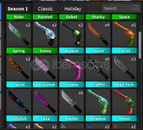 Toplu MM2 item (4) Toplu MM2 item (4)