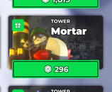 Tower Defense Mortar