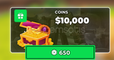 ⭐[ Tower Defense Simulator ] $10,000 COINS