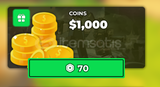 ⭐[ Tower Defense Simulator ] $1,000 COINS