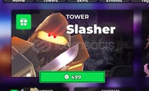 Tower Defense Simulator Slasher Tower