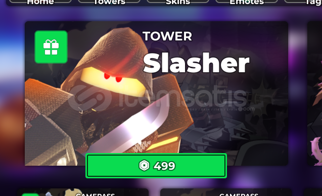 Tower Defense Simulator Slasher Tower Tower Defense Simulator Slasher Tower