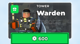 ✅​ Tower Defense Simulator | Warden
