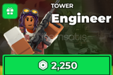 ⭐Tower Defense Simulator : Engineer⭐ 