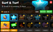 Tower Defense Simulator Surf Turf Premium Pass