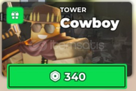✨Tower Defense Simulator Cowboy ✨