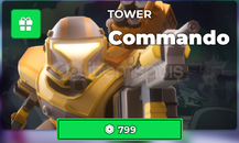 Tower Defense Simulator Commando