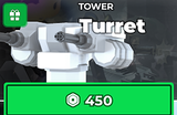 Tower Defense Simulator Turret