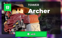 Tower Defense Simulator Archer Tower