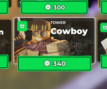 Tower Defense Simulator Cowboy