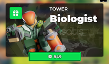 ⭐[ Tower Defense Simulator ] Biologist