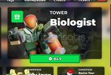 Tower Defense Simulator : Biologist Tower