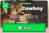 ✨Tower Defense Simulator Cowboy ✨