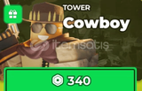 ⭐Tower Defense Simulator : Cowboy⭐