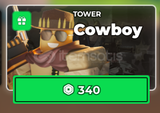 ⭐[ Tower Defense Simulator ] Cowboy