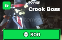 ⭐Tower Defense Simulator : Crook Boss⭐ 
