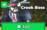 ⭐Tower Defense Simulator : Crook Boss⭐ 
