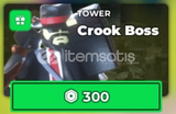 ✨Tower Defense Simulator Crook Boss✨