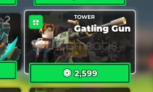 Tower Defense Simulator Gatling Gun